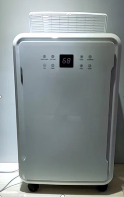 60L/day R410a Whole House Dehumidifier 220V 50HZ With Water Pump With Handle